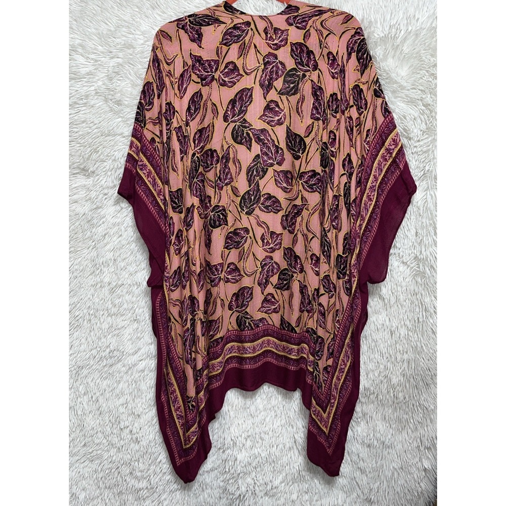Time and True Women’s Boho Kimono DusterCardigan Size S/M‎ - Picture 2 of 12